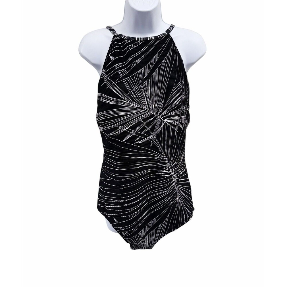 Gottex Cruise Women’s Size 18W High Neck One Piece Full Figure Swimsuit $178